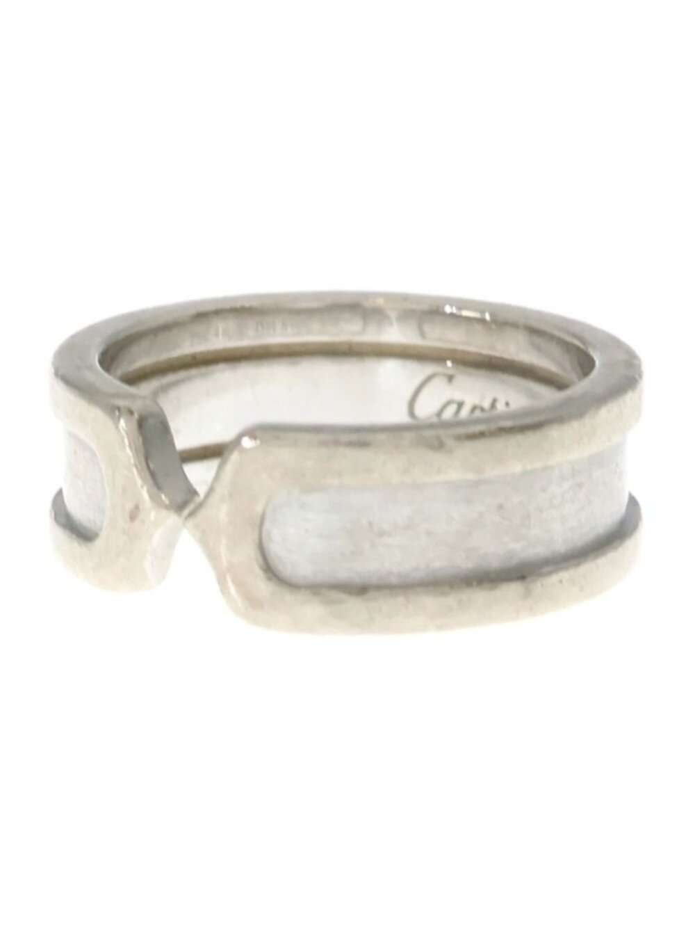 Cartier 18k White Gold C2 Ring